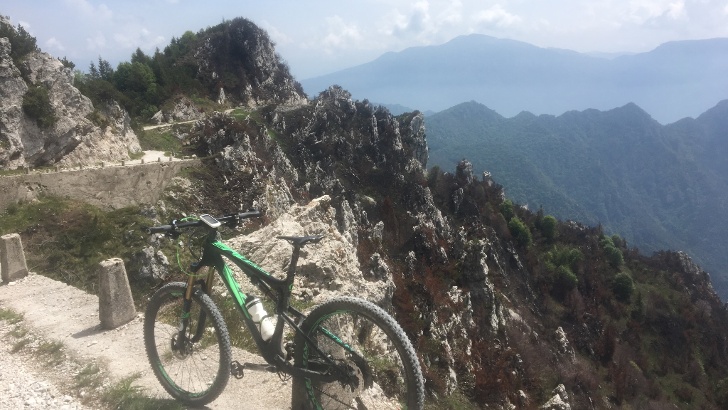 Trekking and MTB at Campione del Garda
